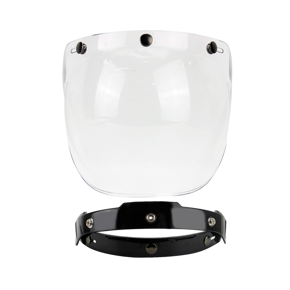 (B1) Open Face Helmet Visor Motorcycle Helmet Bubble Visor Casco Moto Visor Lens Capacete Bubble Shield Motorcycle Helmets 8130375835760