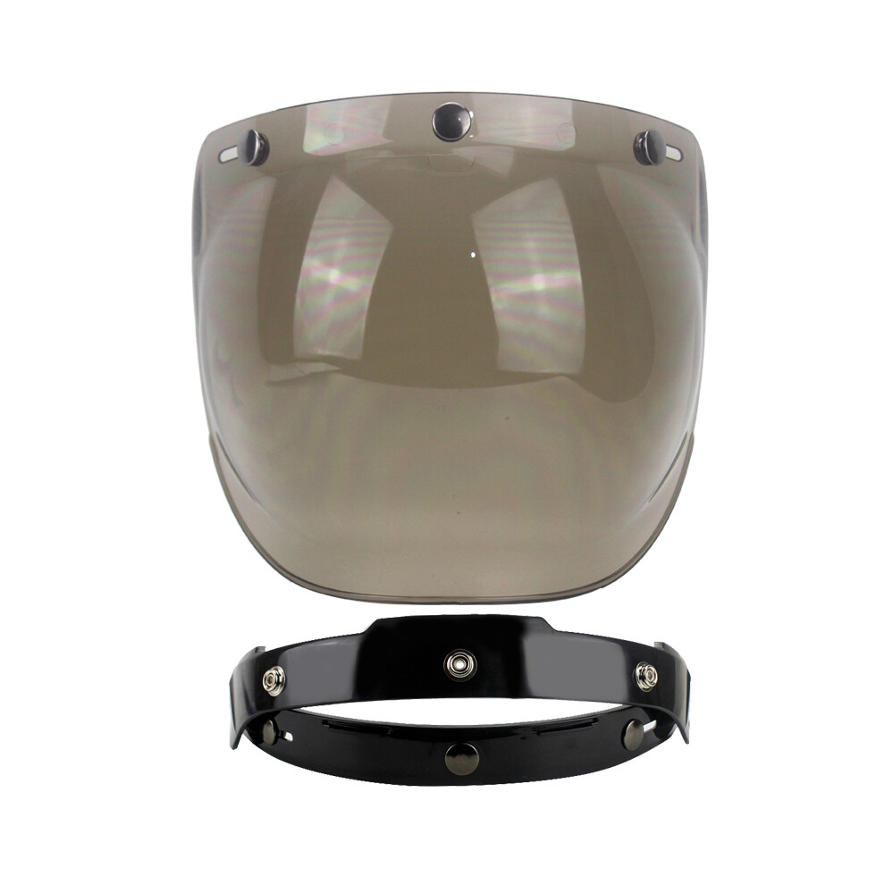 (B4) Open Face Helmet Visor Motorcycle Helmet Bubble Visor Casco Moto Visor Lens Capacete Bubble Shield Motorcycle Helmets 8130375835746