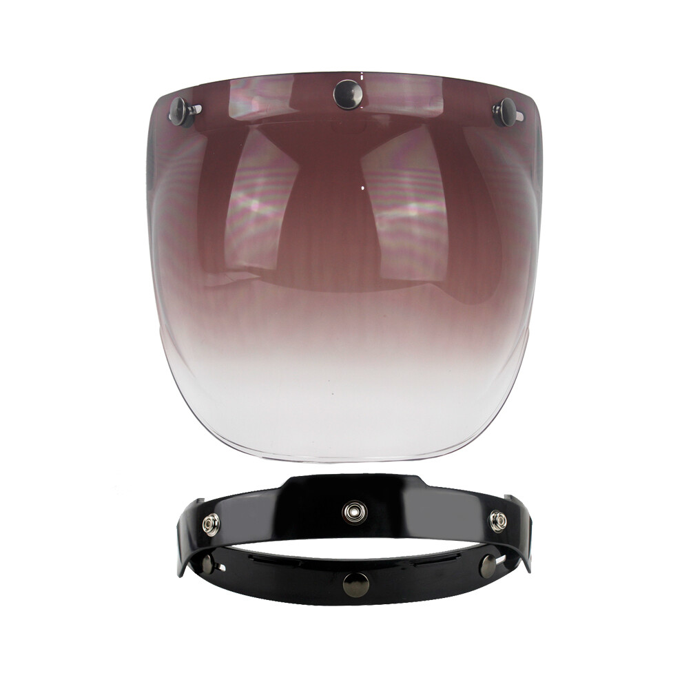 (B8) Open Face Helmet Visor Motorcycle Helmet Bubble Visor Casco Moto Visor Lens Capacete Bubble Shield Motorcycle Helmets 8130375835586
