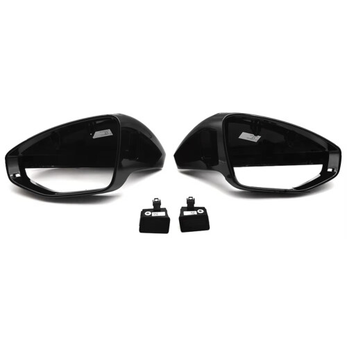 for A6 C8 Black Change Assist Mirror Housing