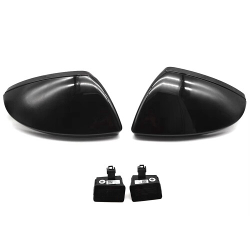 for A6 C8 Black Change Assist Mirror Housing 1