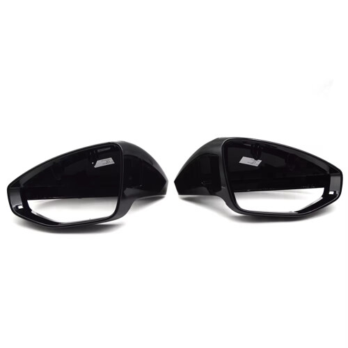 for A6 C8 Black Change Assist Mirror Housing 2