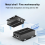 USB 2.0 Super Extender 50M Verlengkabel over CAT6 4 Poorts USB EU PLUG 4