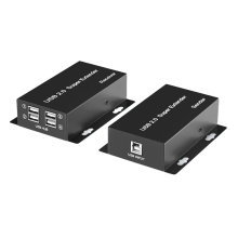 USB 2.0 Super Extender 50M Verlengkabel over CAT6 4 Poorts USB EU PLUG