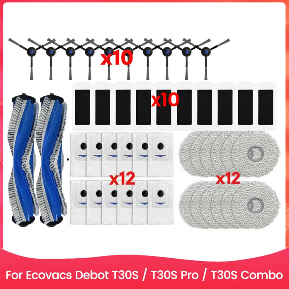 46PC Borstelstofzakfilterset Voor Vervanging Van Stofzuiger-image