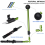 Golf Swing Trainer Exerciser Aid Adjustable Golf Training Aid Green 6