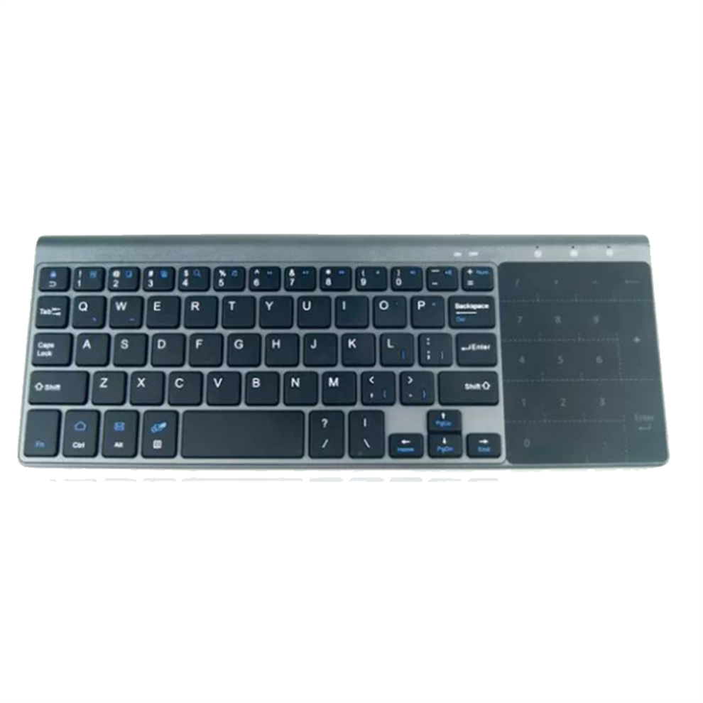 Bluetooth Wireless Mini Keyboard with Numeric Touchpad for Notebook