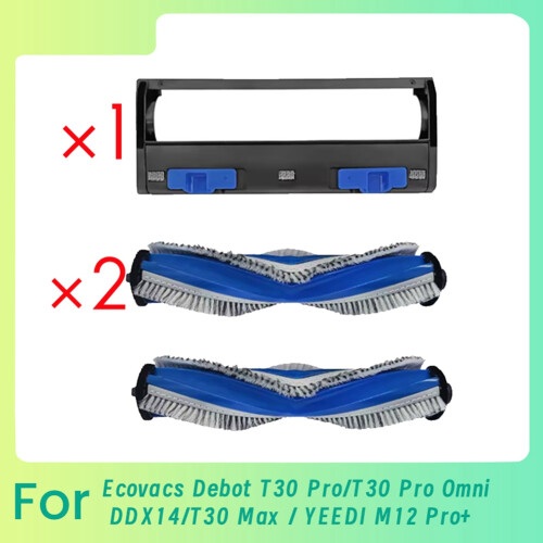 Bürstenrollenabdeckung mit 2 Bürstenrollen für T30 Pro/T30 Pro