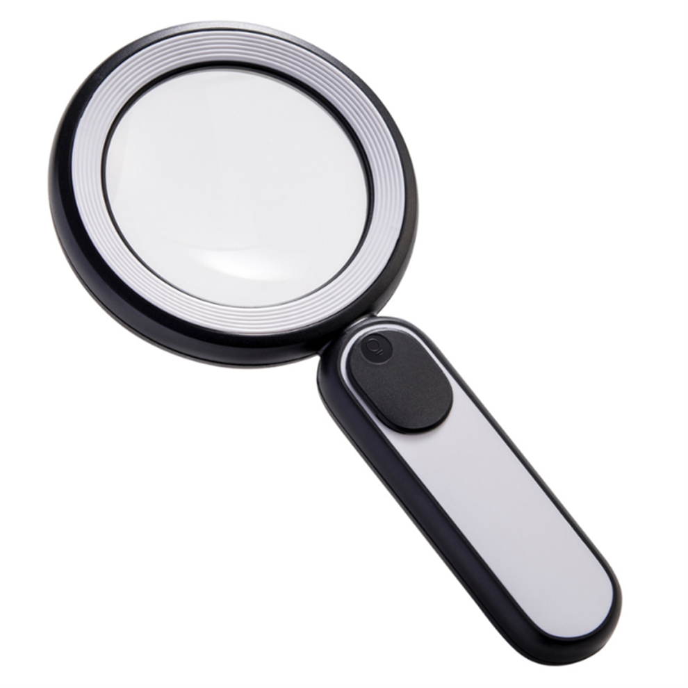 Markenlos Rechargeable Magnifier, Handheld Luminous Magnifier