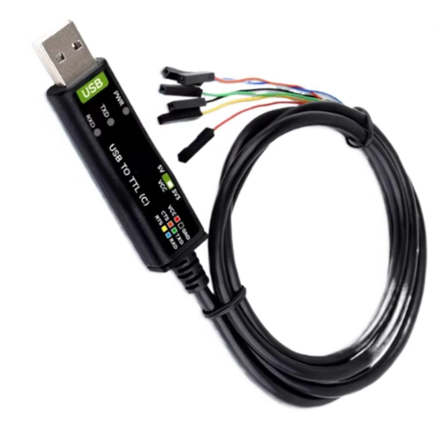 Circuit de protection d'interface 6 broches pour câble série USB vers TTL(C) 1