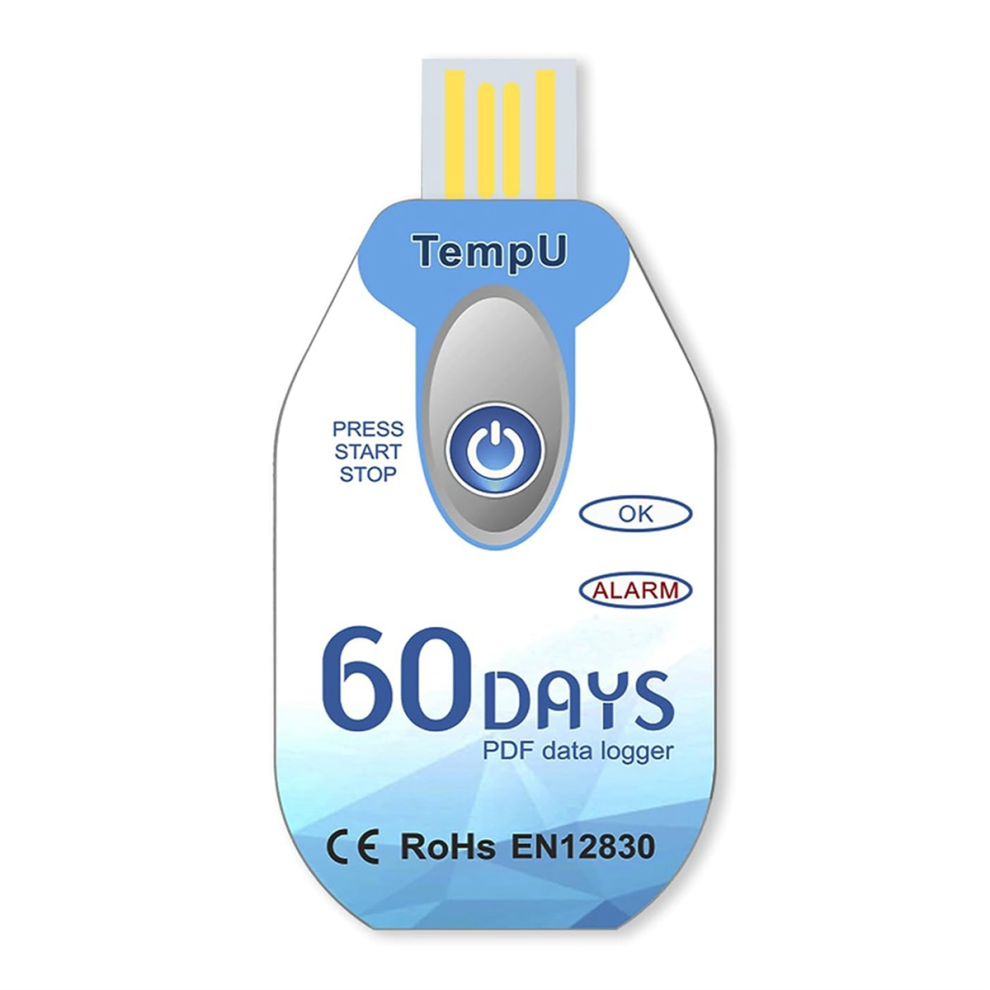 Umã¦Rket Temperature Data Logger Usb Disposable Pdf Temp Recorder 1 Pack