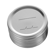50PCS Jar Lids Wide Mouth Canning Lids Reusable Metal 70mm