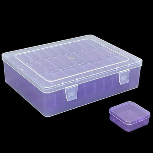 Mini Tool Box, 30 Compartments Small Items Crafts Storage Box 2