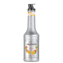 MONIN Mango Fruit Mix Puree 1L for Cocktails, Smoothies and Mocktails. Vegan-Friendly, Allergen-Free, 100% Natural Flavours and Colourings. 2-in-1