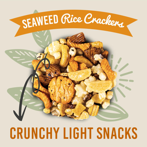 Sunburst Snacks Crispy Seaweed Rice Crackers 1kg 2