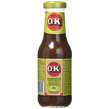 Colman's OK Fruity Sauce 335 g (Pack of 4)