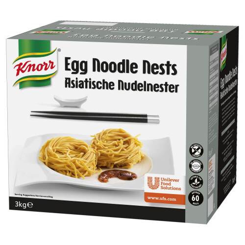 Knorr Knorr Egg Noodle Nests, 3 kg