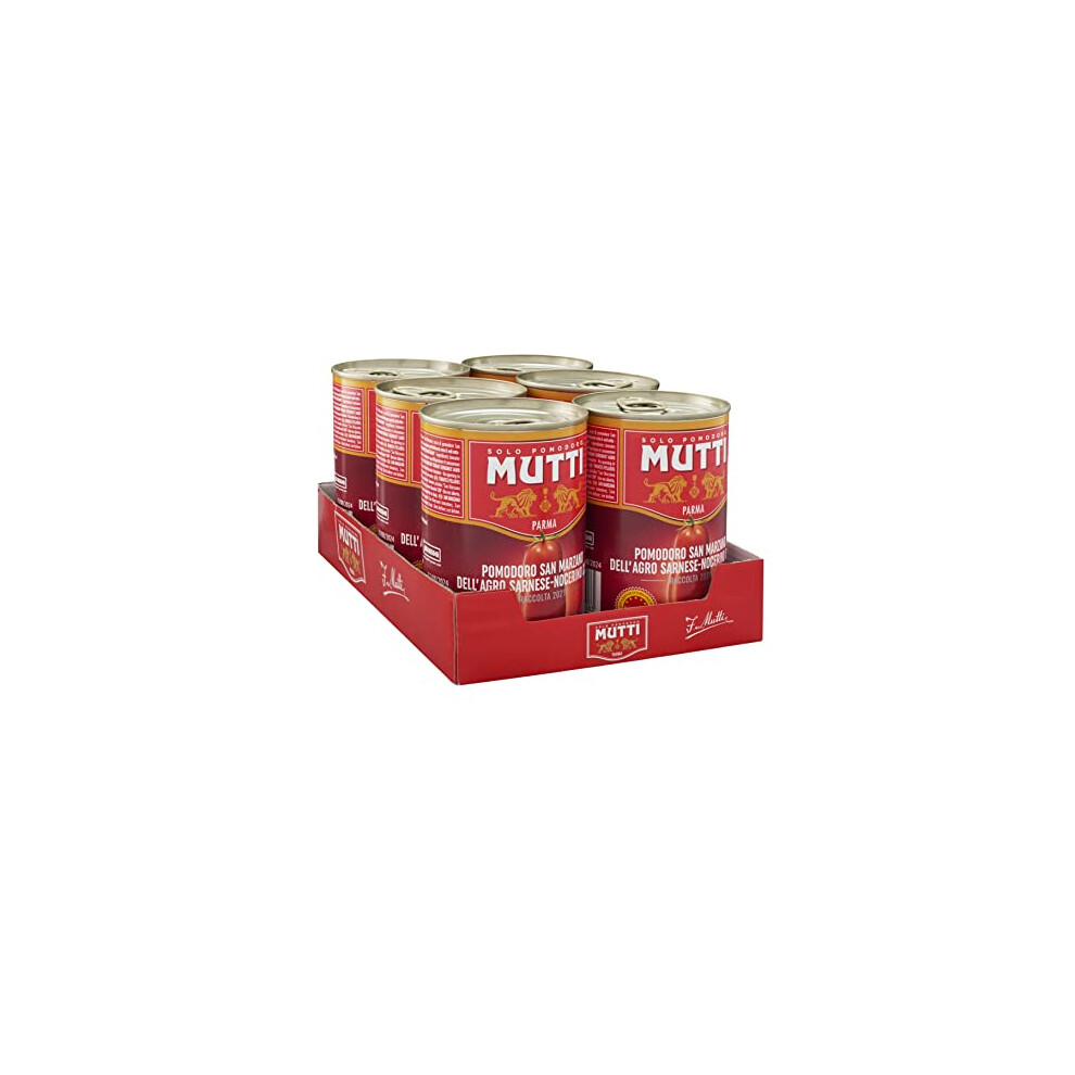 Mutti San Marzano Peeled Tomatoes, 6X 400G