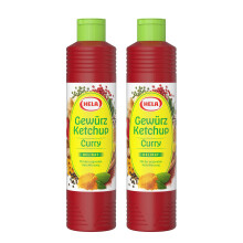Hela Tomato Ketchup Curry Delikat 2X 800ML - Imported by DFB