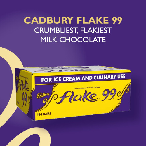 Cadbury Cadbury Flake 99 Milk Chocolate Bar,144 x 8.25g 1