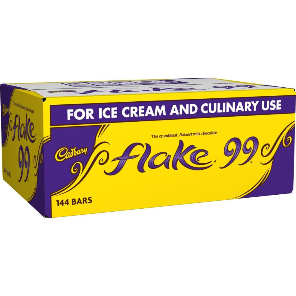 Cadbury Flake 99 Milk Chocolate Bar,144 X 8.25G