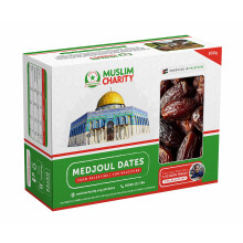 Muslim Charity All Natural Juicy Nutritious Palestinian Medjool Dates 800g - Vitamin Rich Delicious Palestinian Dates Delights Perfect for Ramadan