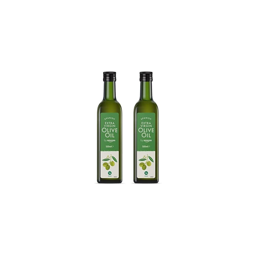 By Amazon Spanish Extra Virgin Olive Oil, 500Ml (Pack Of 2)