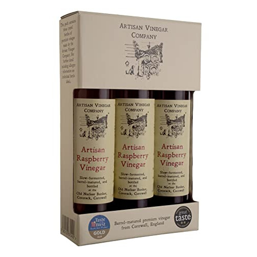 Artisan Raspberry Vinegar - 3x250ml Gift Box