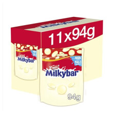 Milkybar White Chocolate Giant Buttons Sharings Bags, 11 x 94 g