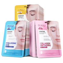 10pcs BIOAQUA hyaluronzuur retinol collageen gezichts maskers hydraterende verhelderende hydraterende gezichtsmasker