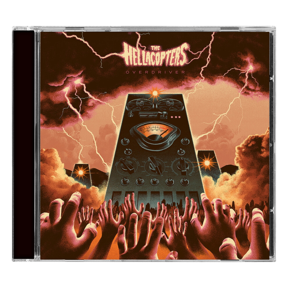 The Hellacopters 'Overdriver' CD Jewel Case