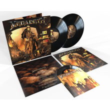 Megadeth 'The Sick, The Dying... and The Dead!' 2LP Limited Lenticular cover 180g Black Vinyl + 7-inch