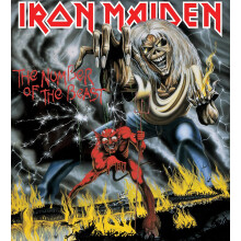 Iron Maiden 'The Number of the Beast' LP Black Vinyl