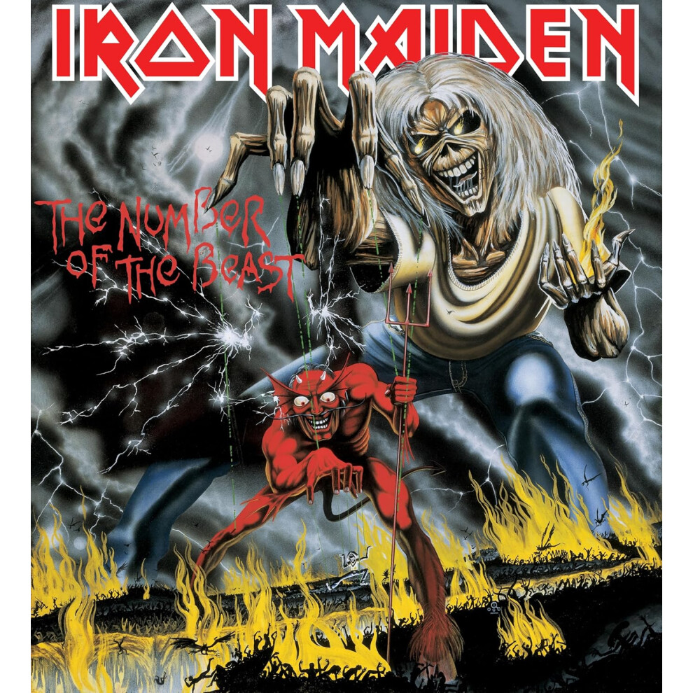 Iron Maiden 'The Number Of The Beast' Lp Vinyl Black