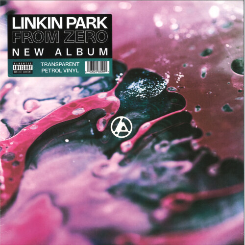 Linkin Park 'From Zero' LP Transparent Petrol Colour Vinyl 1