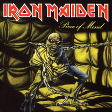 Iron Maiden 'Piece of Mind' LP Black Vinyl
