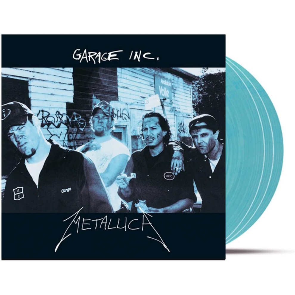 Metallica 'Garage Inc' 3Lp 'Fade To ' Vinyl Blue