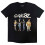(M, Black) Gorillaz Spray Logo Group T Shirt 2