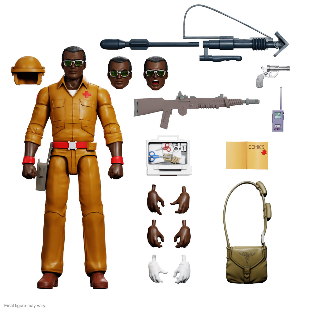 Photos - Action Figures / Transformers Super7 ULTIMATES! G.I. Joe Doc - 7"" G.I. Joe Action Figure with Accessories Classic Cartoon Collectibles and Retro Toys UL