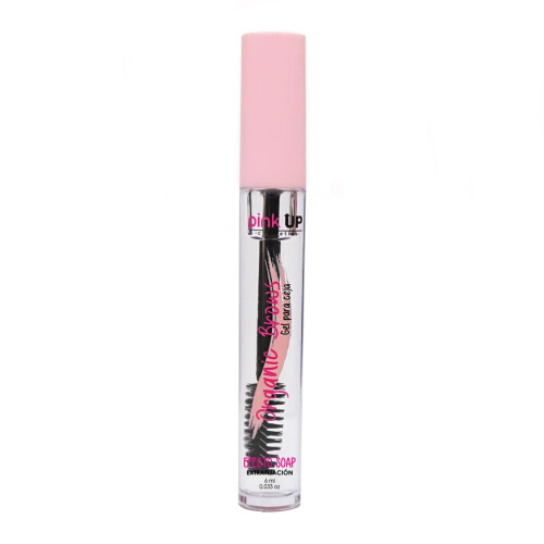 PINK UP Βιολογικό Gel Φρυδιών | Διαφανές Gel Mascara | Μέγιστη Σταθερότητα