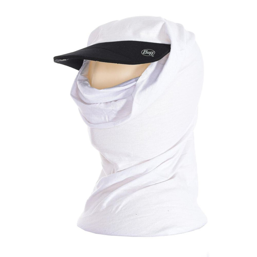 (white, TU) Tubular Con Visera Multifuncional Sin Costuras 113400 Unisex
