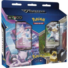 Pokemon GO-Paket: Mewtwo V VS Melmetal V-Kampfdeck + 2 Booster Packs und Trainer