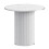 (Marble surface + white bottom) 0.8 m diameter dining table with 4 stool sets 6