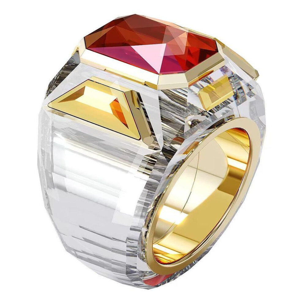 Swarovski (, 52) Anillo Para Mujer Chroma 5607363 Orange