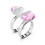 Swarovski (silver, 50) Anillo Para Mujer Con Cierre Magnético Lucent 5620714 2