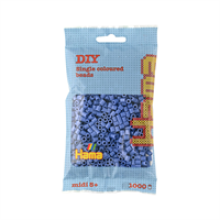 Hama 1000 Midi Beads In Bag Cylindrical Plastic - Lavender