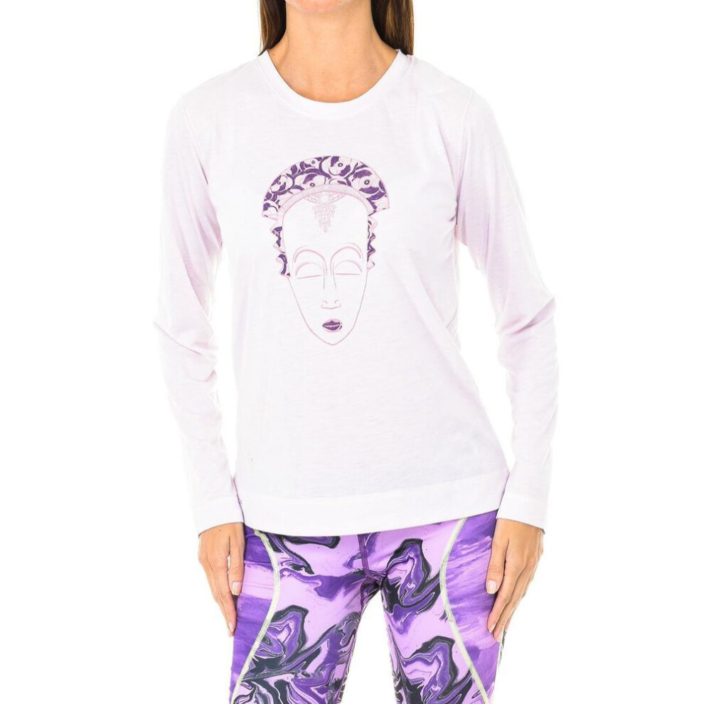 (pink, L) Camiseta Manga Larga Para Deporte Al Aire Libre Bf11600 Para Mujer