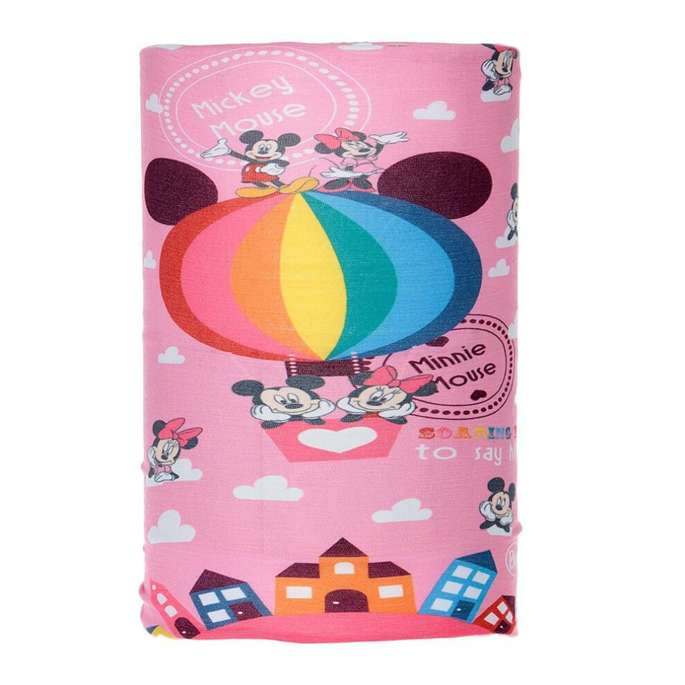(pink, TU) Tubular Multifuncional Ultra Elástico Sin Costuras Minnie Y Mickey 16600 Para Niña