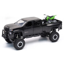 Newray X-Treme Adventure Chevrolet 3500 HD Off Road With Dirt Bike Playset