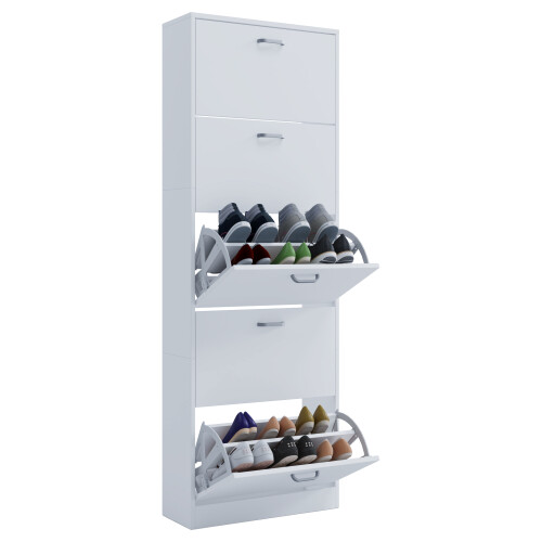 Wooden shelf shoe cabinet shoe tipper series Sipos XL